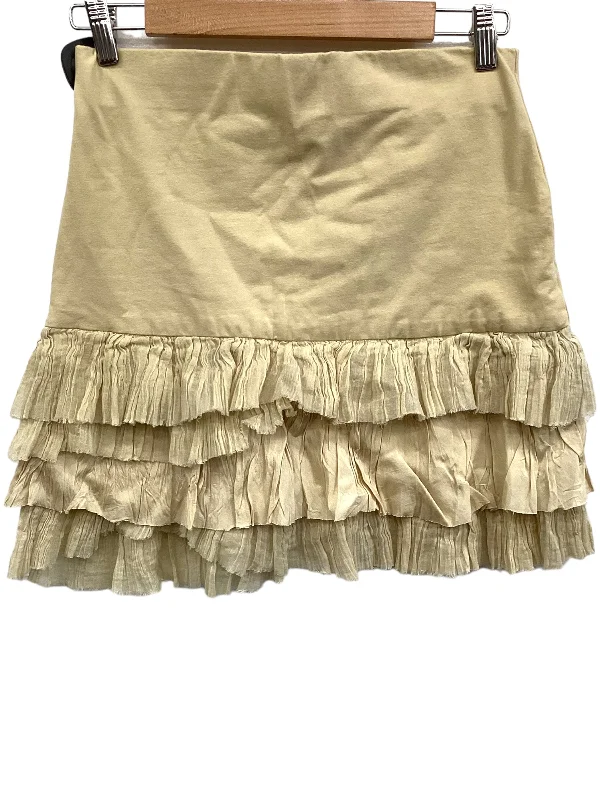 Skirt Mini & Short By Free People In Tan, Size: 0