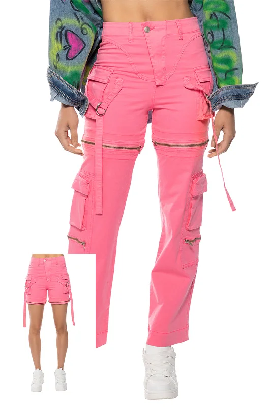 FEELS WIDE LEG CARGO PANT