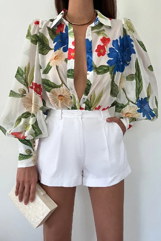 FLEETWOOD BLOUSE - MAIORI WHITE