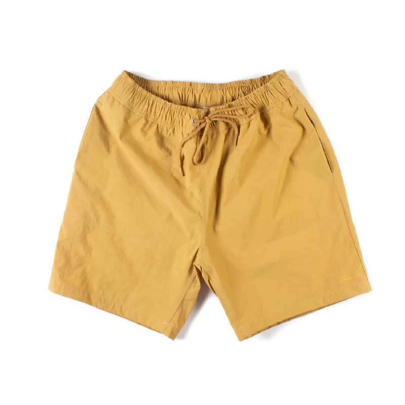 Sunrise Shorts In Mustard