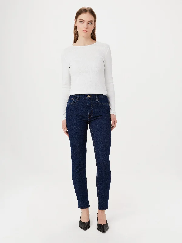 The Kim Slim Jean in Dark Wash