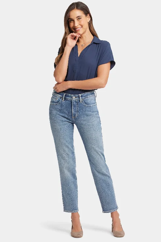 Stella Tapered Ankle Jeans - Indigo Stream