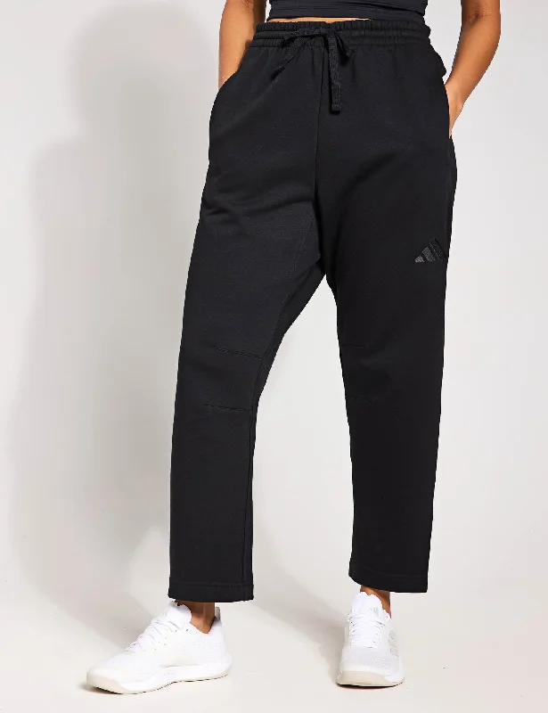 ALL SZN Fleece Barrel Leg Joggers - Black