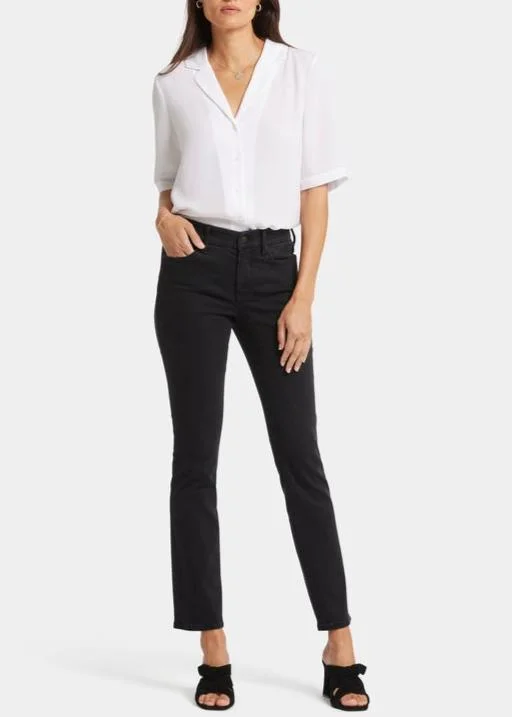 NYDJ - Waist Match Sheri Slim Jeans - Vintage Black