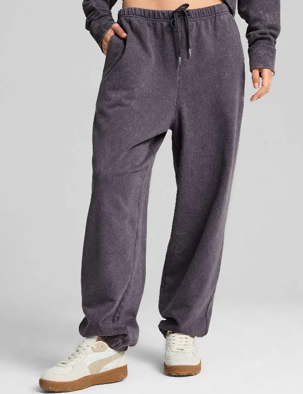 DARE TO Relaxed Washed Pants - Galactic Grey